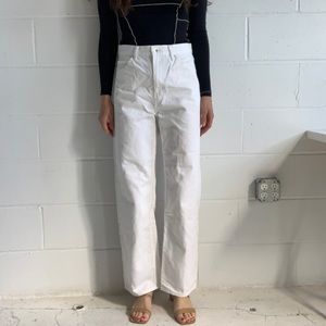 Uniqlo U white Jeans